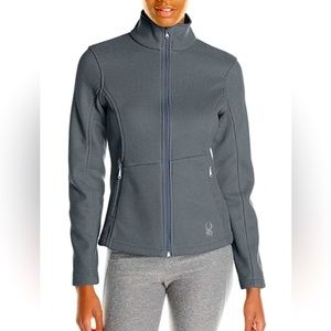 NWT Womens Spyder Core Sweater Jacket Gray XL